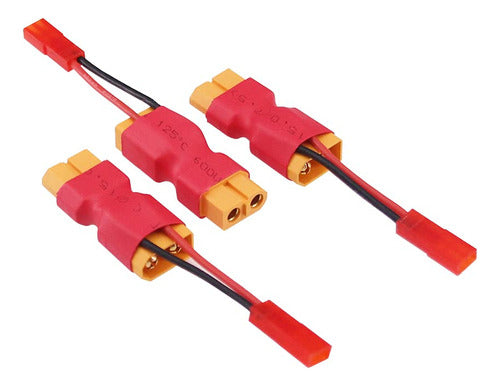 Bdhi 3pcs Xt60 Macho A Hembra Conector Con Jst Hembra En Lne 0