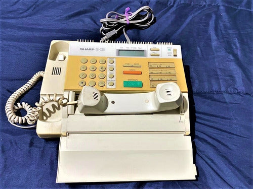 Fax Teléfono Sharp Fo 220 Antiguo - Perfecto Estado 0