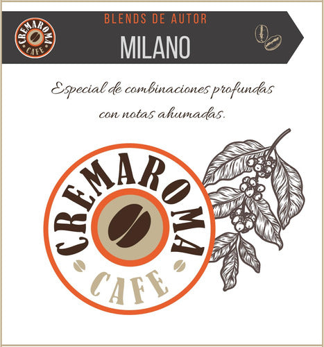 Cremaroma Café - Home - Coffee Beans or Ground 1/2 Kg 6