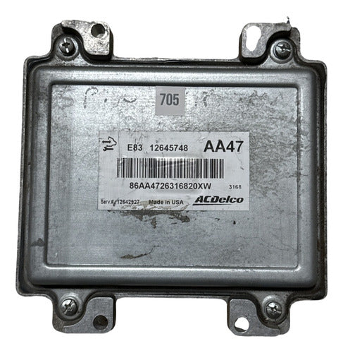 Ecus De Chevrolet Prisma Onix Agile  E83 Aa47 0