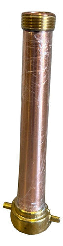 Lacar Fire Hose Nozzle - Copper And Bronze - 63.5mm 0