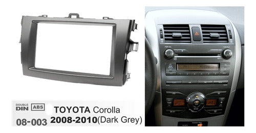 Car Stereo Adapter Frame Toyota Corolla 2008-2010 1