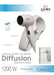 Ga.MA Diffusion Wall Hair Dryer Ideal for Hotels - Pack of 3 1