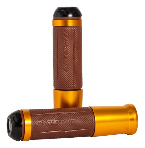 Circuit Universal Grips Silverstone Brown / Gold 0