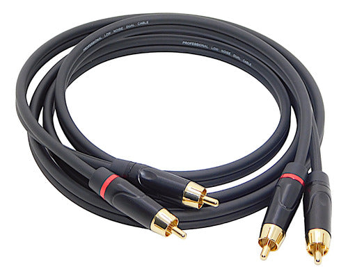 HAMC Premium Professional Noise-Free RCA Cable 30cm 1