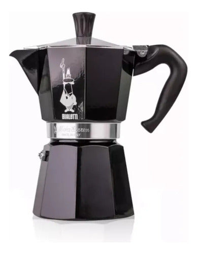 Bialetti Moka Express Black Febo Coffee Maker 0