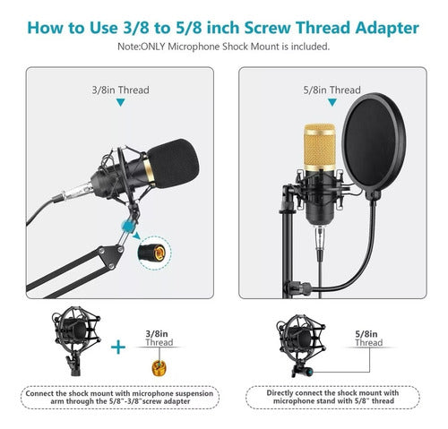 Elefir Shock Mount Standard for Condenser Microphone 4