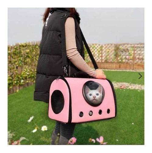 Bolso Transportadora  Capsula Para Perro Y Gato 3