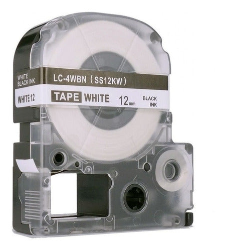 12mm Labels for Epson Labelwriter LW 300 400 600 SS12KW LC4WBN 2