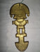 Antiguo Adorno De Bronce Totem Tupo Peruano 27 Cm Alto 2