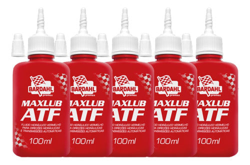 5 Oléo Bardahl Maxlub Atf Para Transmissões E Direção 100ml 0