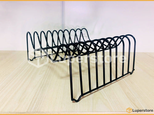 Luperstore Black Steel Dish Rack Without Tray 1