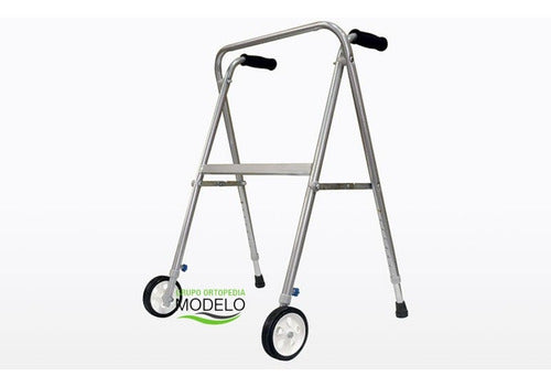 Iallo Adjustable Foldable Orthopedic Walker with Wheels - The Best 0