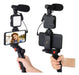 Atera Video Streaming Kit with LED Light, Microphone, Remote Control 3