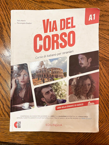 Libro Italiano A1 Vía Del Corso 0