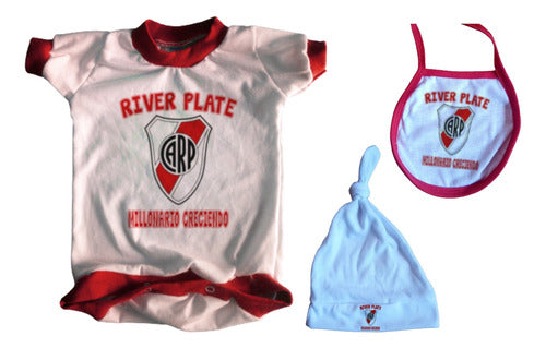 Baby Set x3: Body + Extras River Plate M01 0