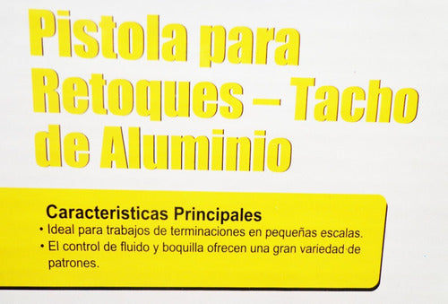 Pistola para Retoques Alta Gravedad Notijera Bpp20 2