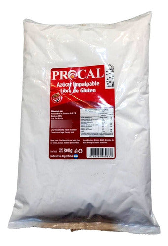 Procal Impalpable Sugar 800g Gluten-Free 0