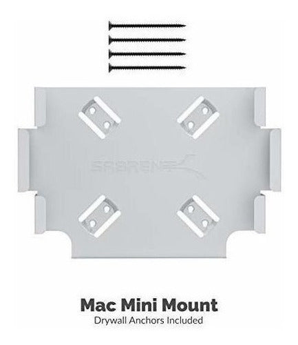 Sabrent Mac Mini Vesa Mount Wall Mount Under Desktop Support 1