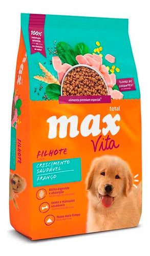 Max Premium Special Growth Healthy 10 kg + Cow Ears + Free Shipping 2