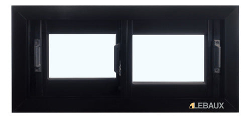 Lebaux Herrero Ventana Ventiluz 60x40 Negro 0