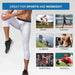 Meetyoo Compression Pants 3/4 for Men, 3 Pack-c 4