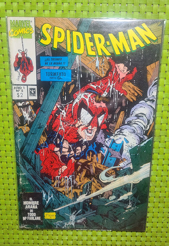 Marvel Comic Spiderman.( Lote De 6 ) 1990's Todd Mcfarlane 1