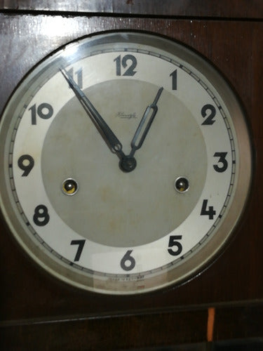 Antiguo Reloj De Pared Kienzle Medio Carrillón 4