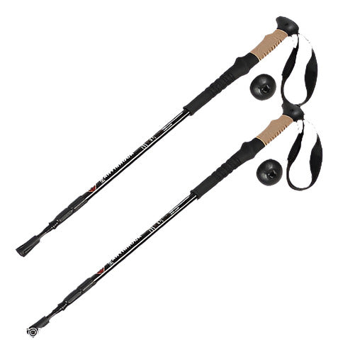 Alpenstock A New Pair of 2 Trekking Hiking Poles 0