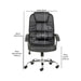 Out Sillon Relax Ejecutivo Oficina Metalico Pc Escritorio Silla 3