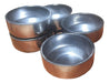 ALU DIP Cazuela Dip Bowl 6 Cm Aluminio Brillo (Pack X 10 Unidades) 0