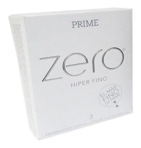 Preservativos Prime Zero Caja 12x3(36u). 0