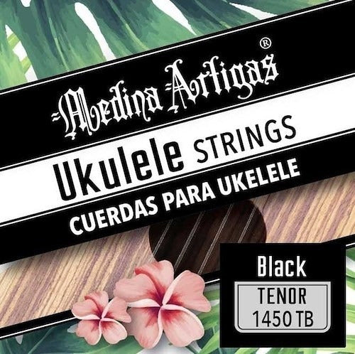 Medina Artigas Black Tenor Ukulele Strings 1450 0