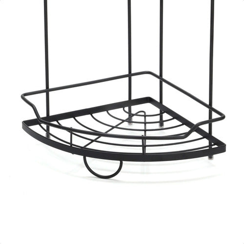 Organizador Mueble Esquinero De Cocina Baño Acero 5