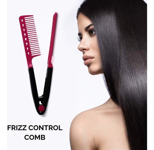 Ao ZHI YA Double Flat Iron/Styling/Brush/Botox Hair Comb 1