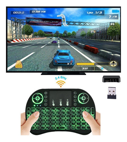 Mini Teclado Inalambrico Touchpad Mouse Smart Tv Box Bt ® 1