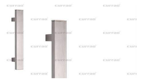 Currao Manijon Rectangular Barral 50cm Forum Acero Inox 1