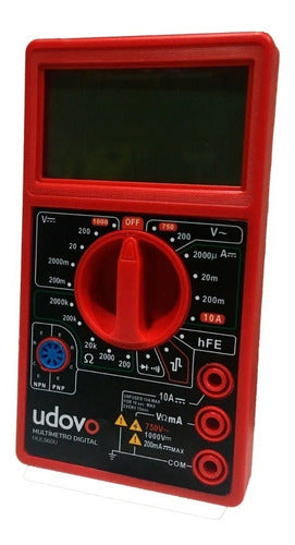 Udovo Digital Multimeter Tester Voltimeter Amperimeter MUL860U 0