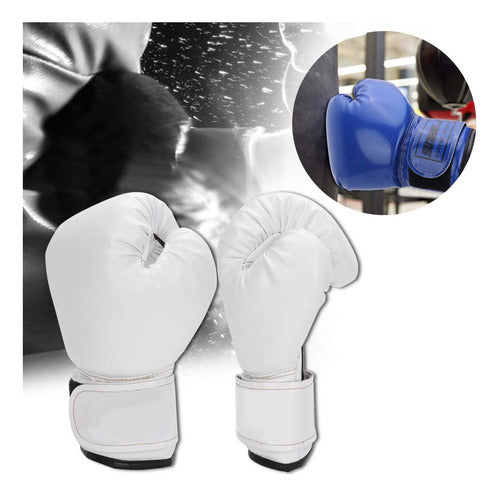 Ruiqas 1 Pair of Boxing Gloves for Kids, Martial Arts Training Gloves 7