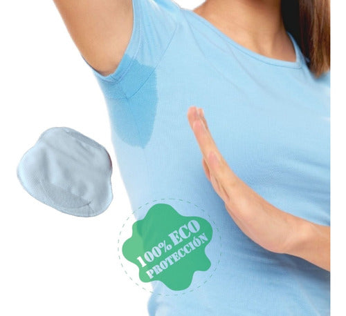 100%EcoProtección Reusable Underarm Protectors - Size 2 - Pack of 3 Pairs 3