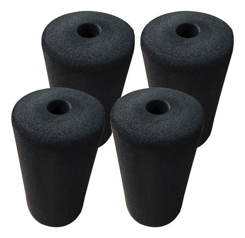 Bike Machine Foam Roller for Gym Machine 18cm Pack of 4 0