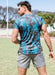 Men's Sublimated Sports T-Shirt Lycra Urban Luxury 23