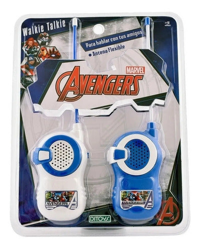 Vengadores Walkie Talkie Handys Avengers Marvel Orig Ditoys 0