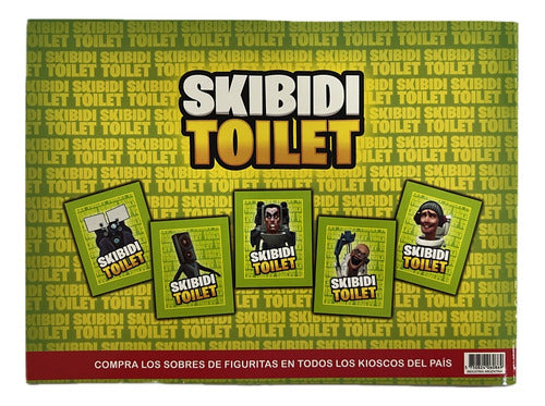 Skibidi Toilet Sticker Album: Pack Album + 80 Sticker Packs - Original 3