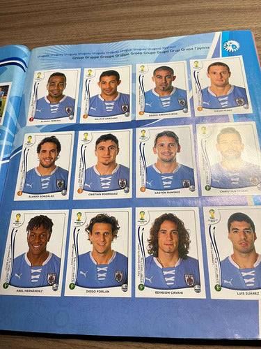 Álbum Panini Mundial Fifa Brasil 2014 Completo Tapa Blanda 1