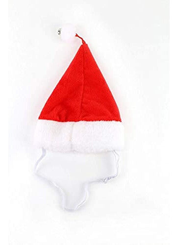 Midlee Feliz Navidad Jingle Bell Perro Santa Hat 1