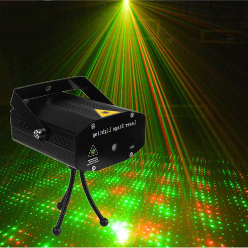 Mini Lazer Projetor Holografico Festa Luz Led Profissional 1 2