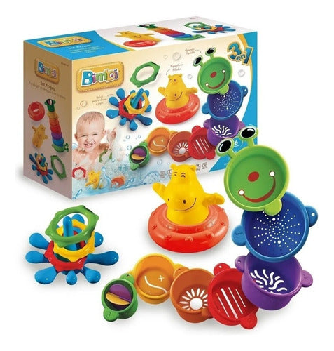 Bimbi Set Acqua 3 En 1 Para Jugar En El Agua Niños Bebes 0