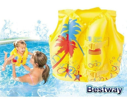 Bestway Tropical Life Jacket Float for Kids 3 to 6 Years 1