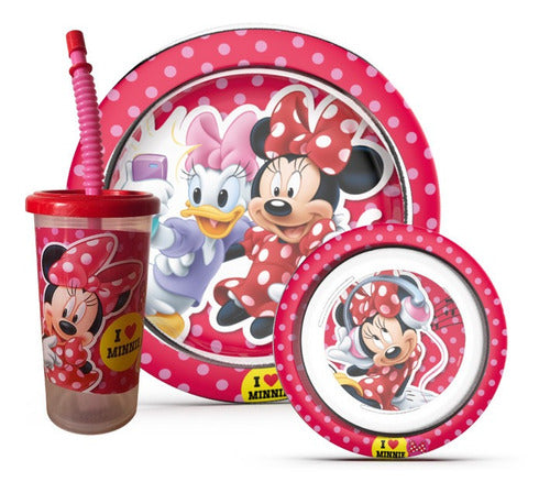 Set Promoción Minnie: Plato + Vaso Sport + Bowl 0